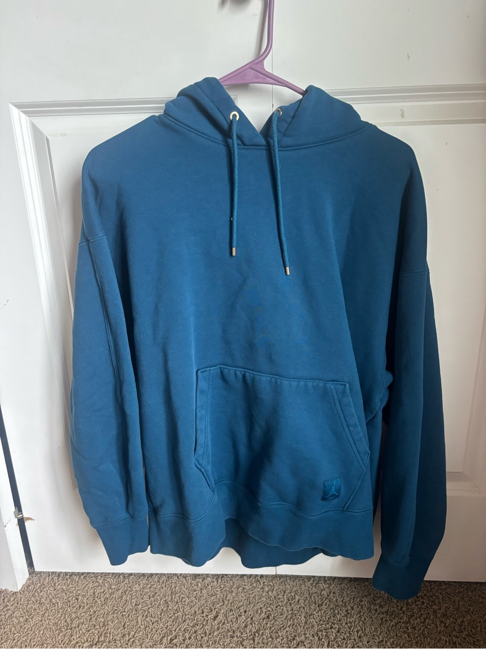 Nike Air Jordan Women’s  Teal Pullover Hoodie